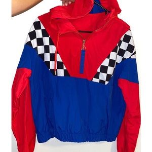 Cute cropped windbreaker